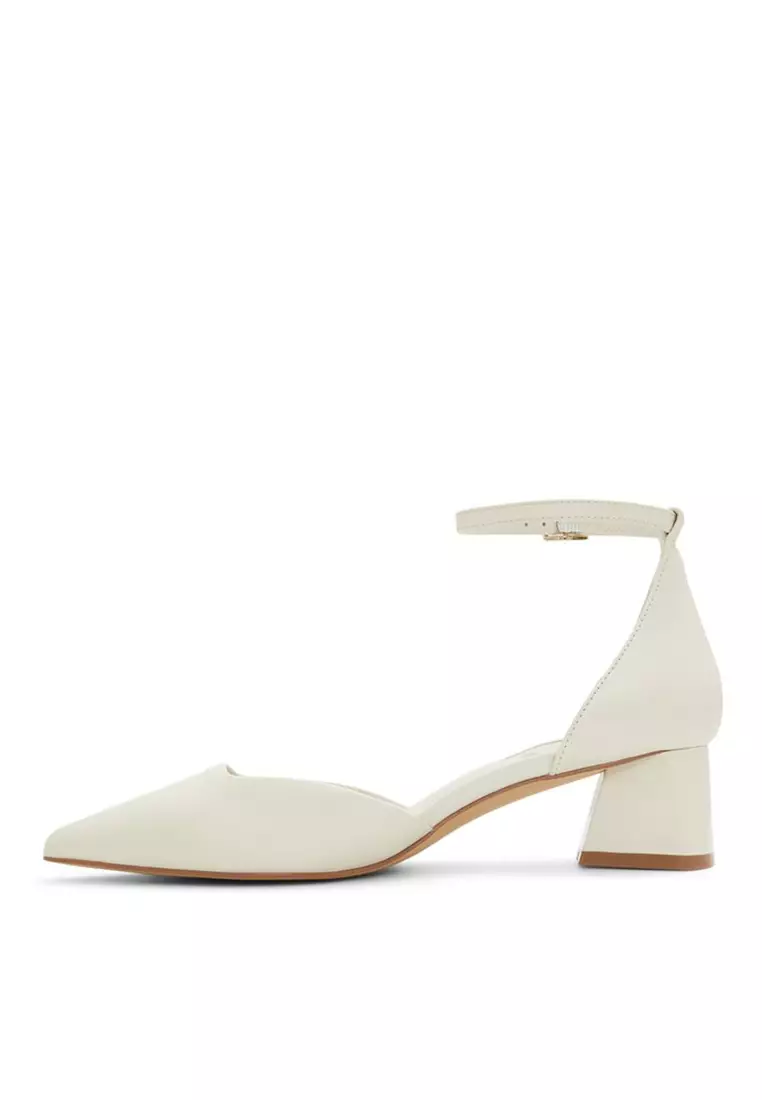 ALDO Sabiya Ankle Strap Pump Block Heels