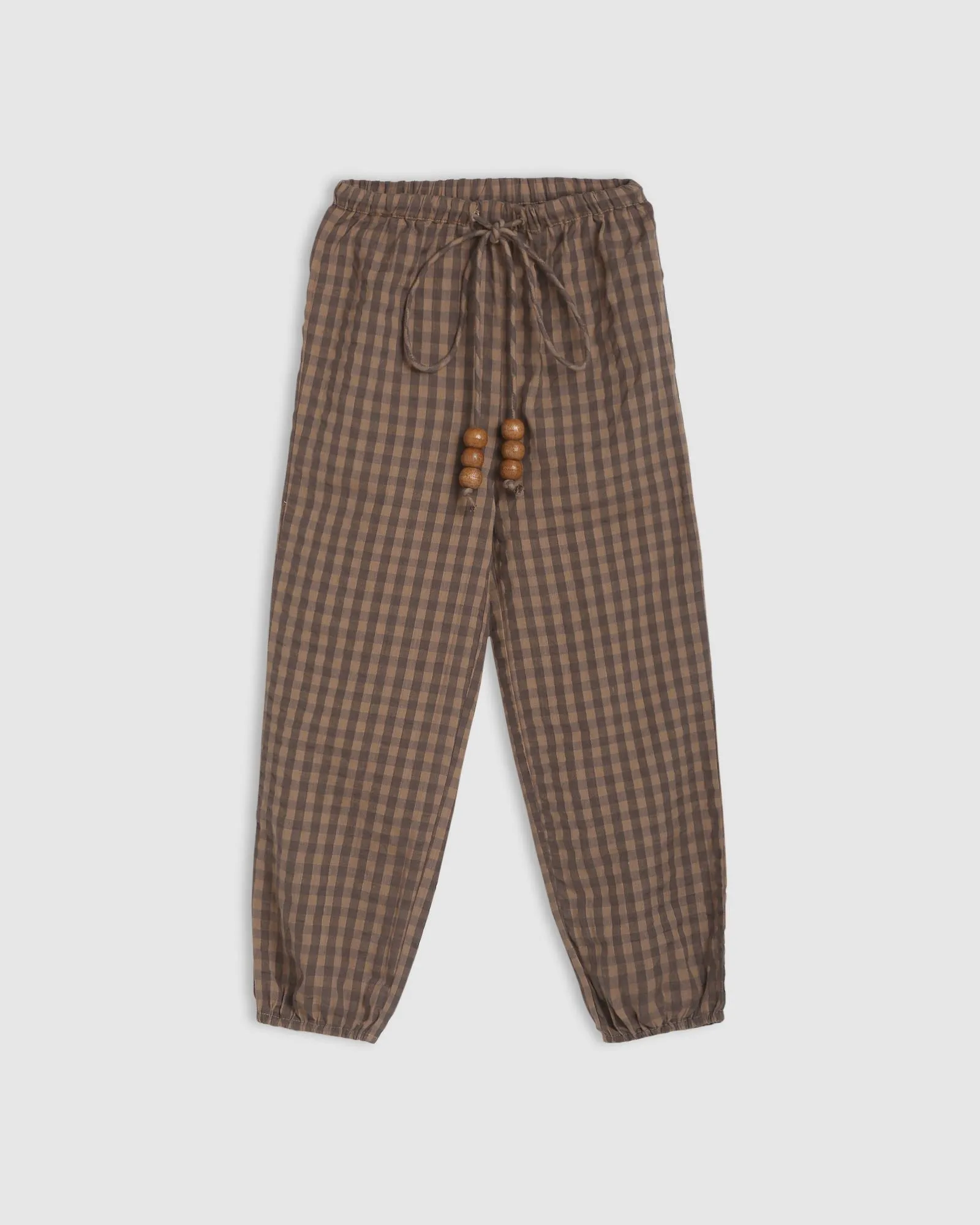 Alex & Ant Emma Pant Coffee Gingham