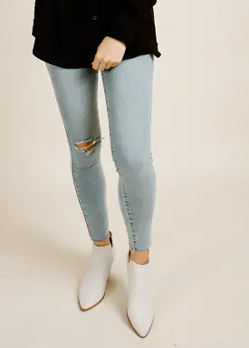 AUDREY MID RISE SKINNY - RADIATE