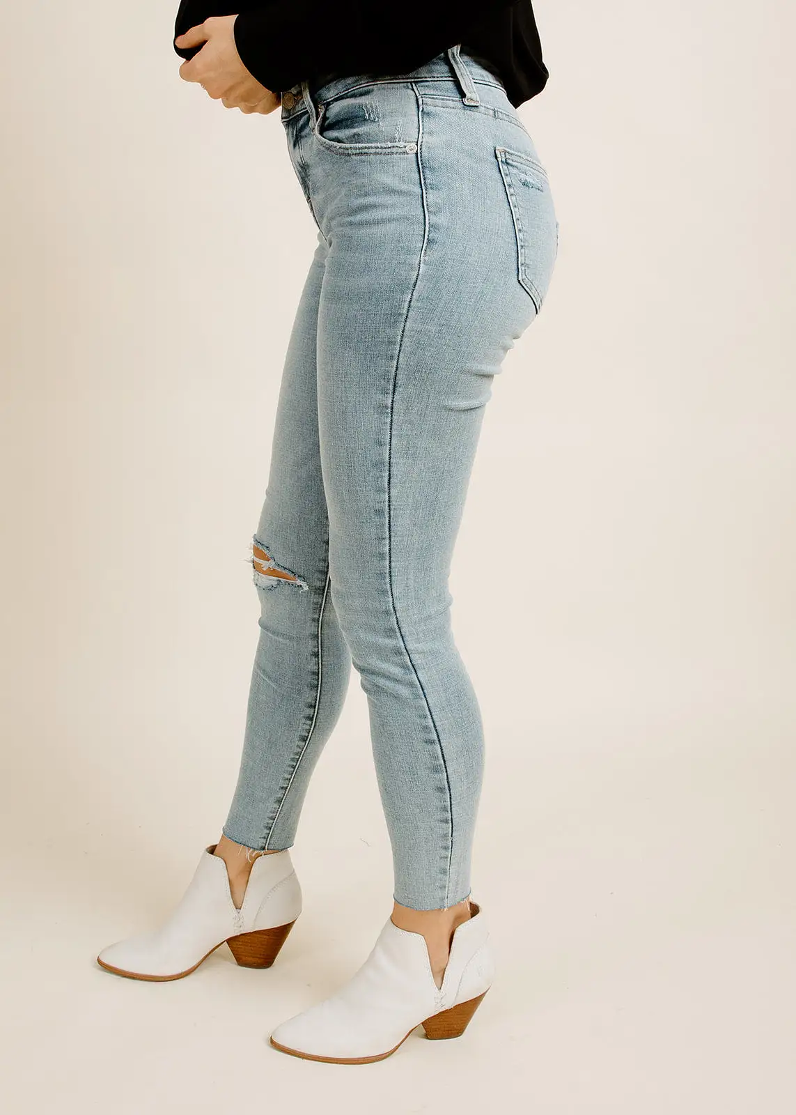 AUDREY MID RISE SKINNY - RADIATE