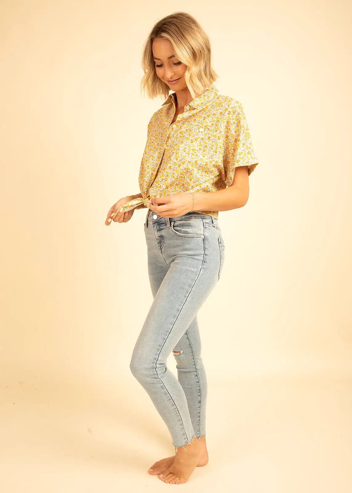 AUDREY MID RISE SKINNY - RADIATE