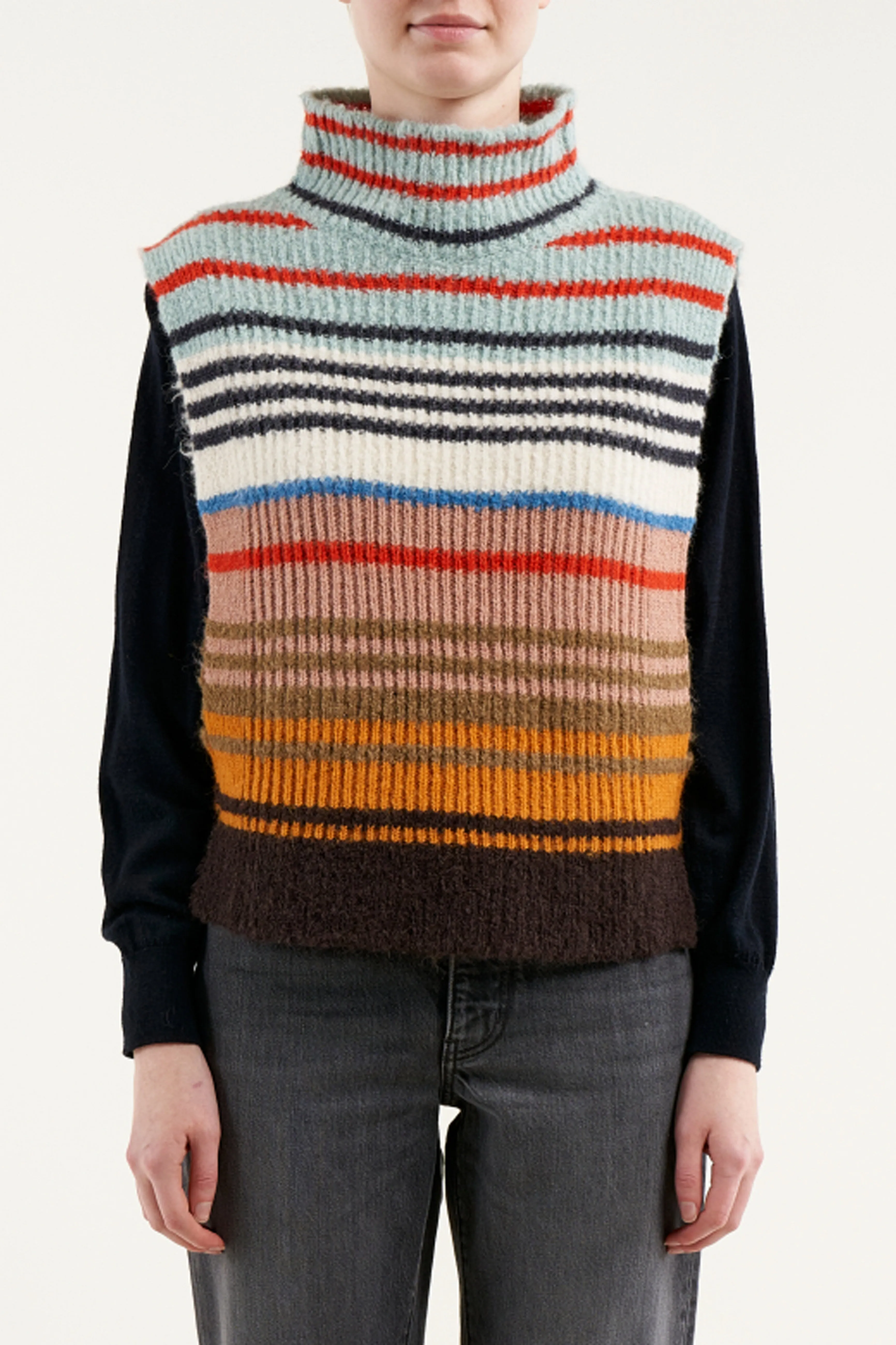 Bellerose Abone Combo A Sweater Vest