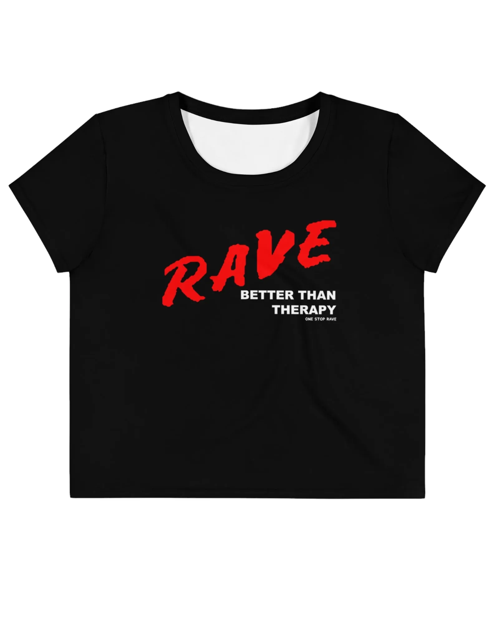 Better Than Therapy Crop Tee