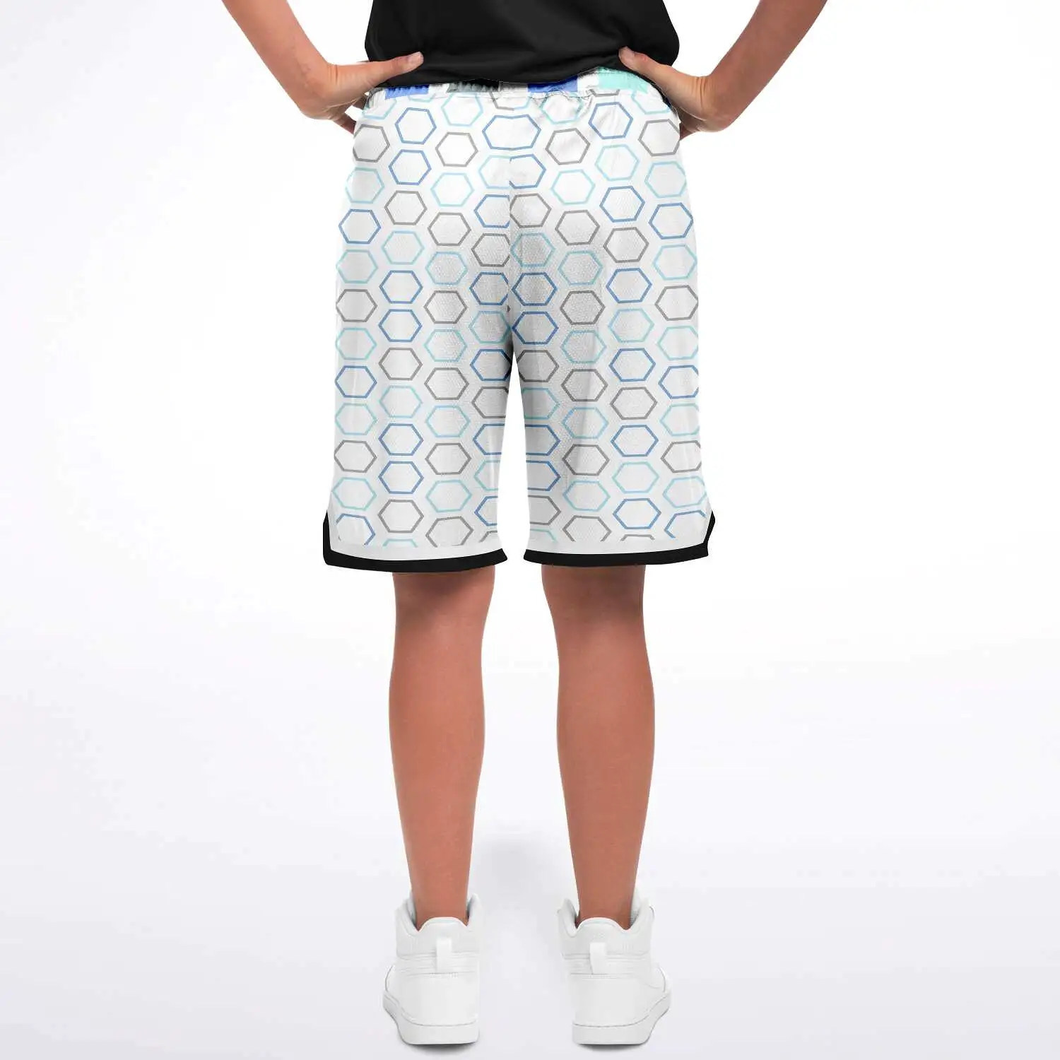 Blues Skies Ahead Unisex Basketball Shorts