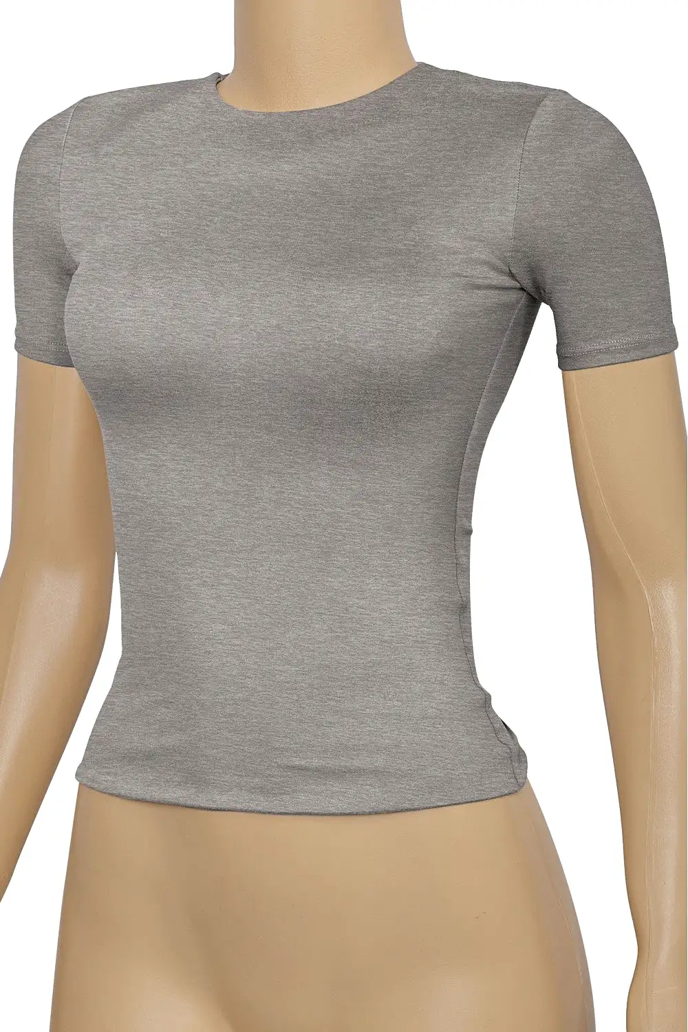 Britney Short Sleeve Round Neck Basic Top