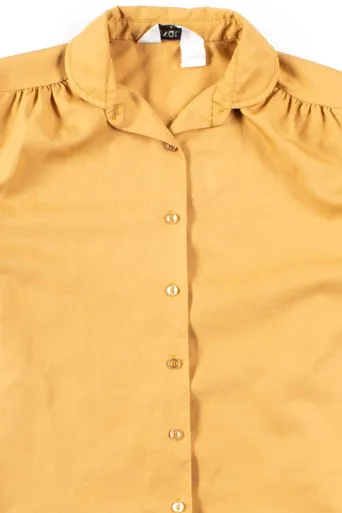 Butterscotch Button Up Blouse