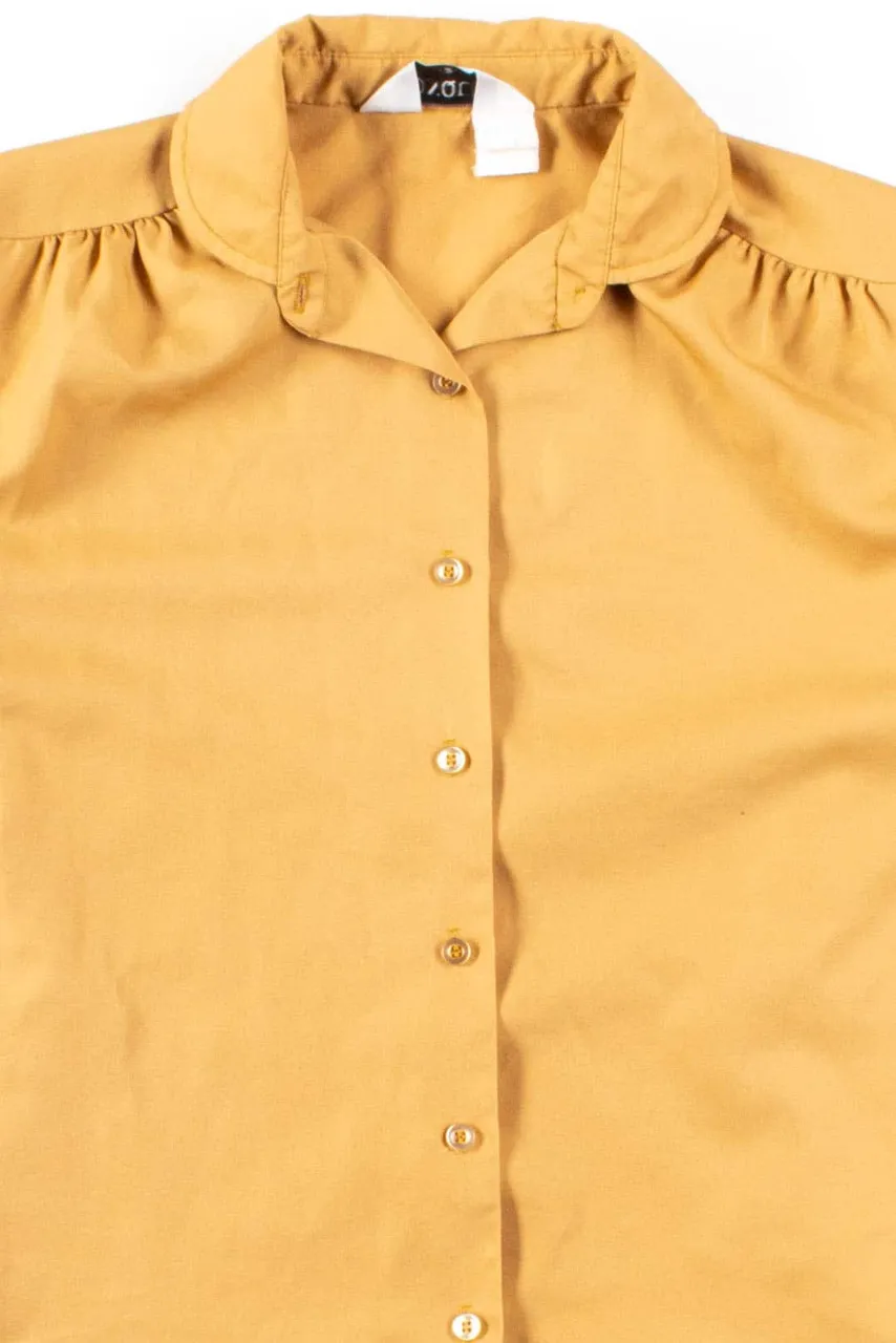 Butterscotch Button Up Blouse