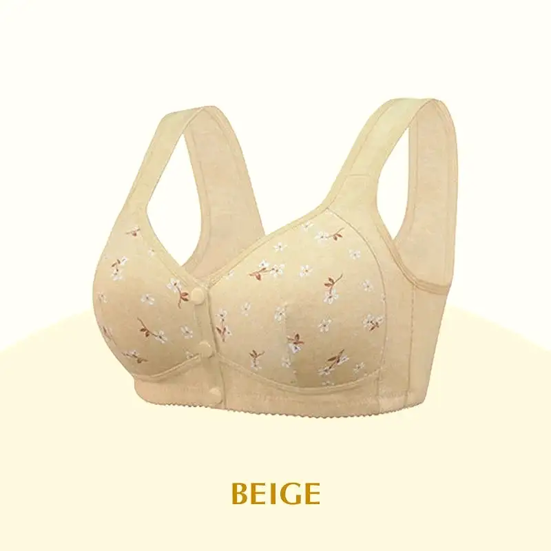 Comfortable & Convenient Front Button Bra - 