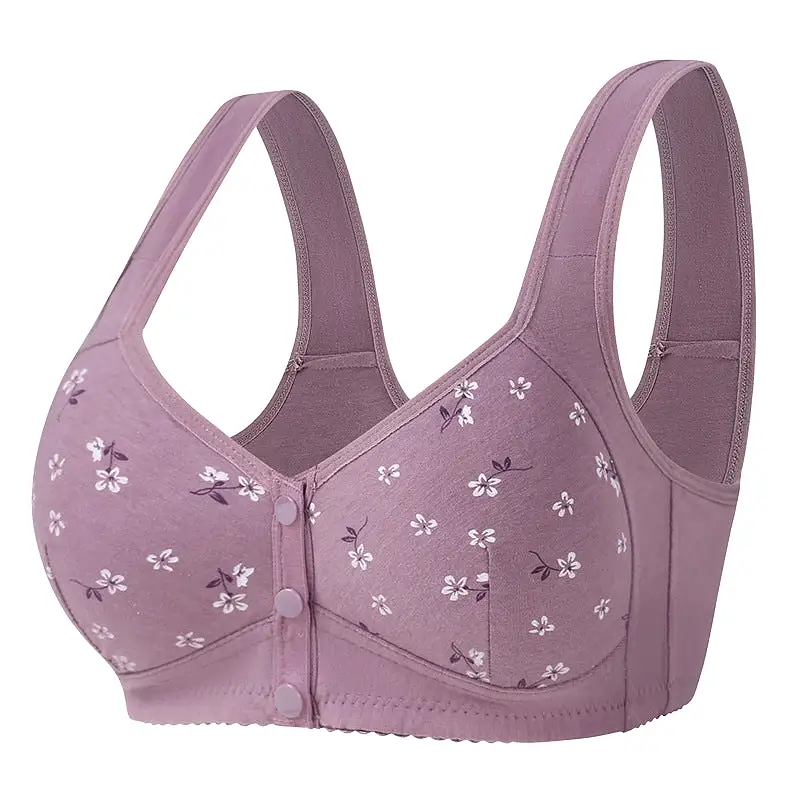 Comfortable & Convenient Front Button Bra - 