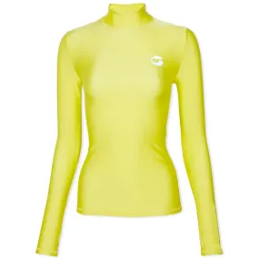 Coperni Tight High Neck TopBright Yellow