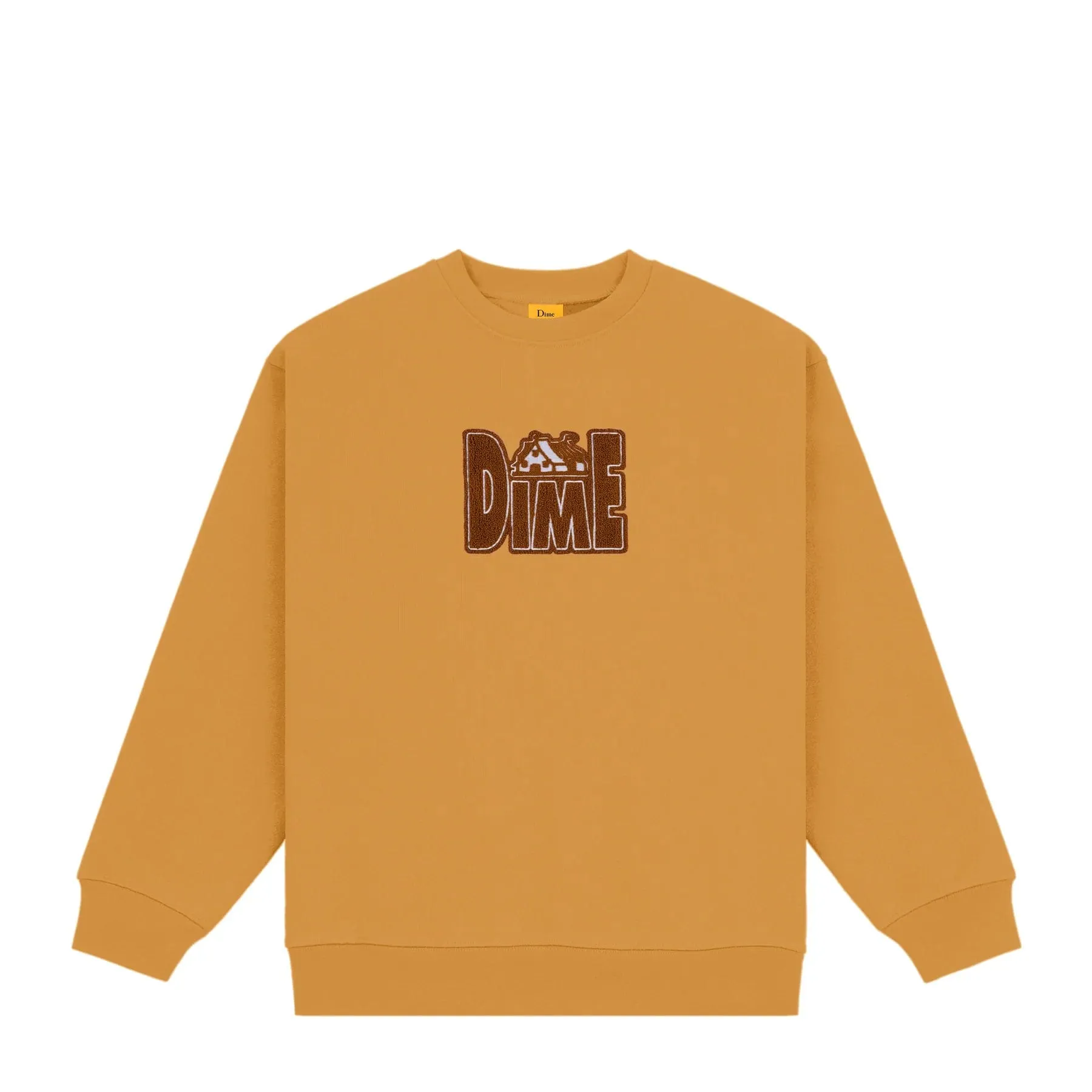 Dime MTL Club Crewneck Caramel