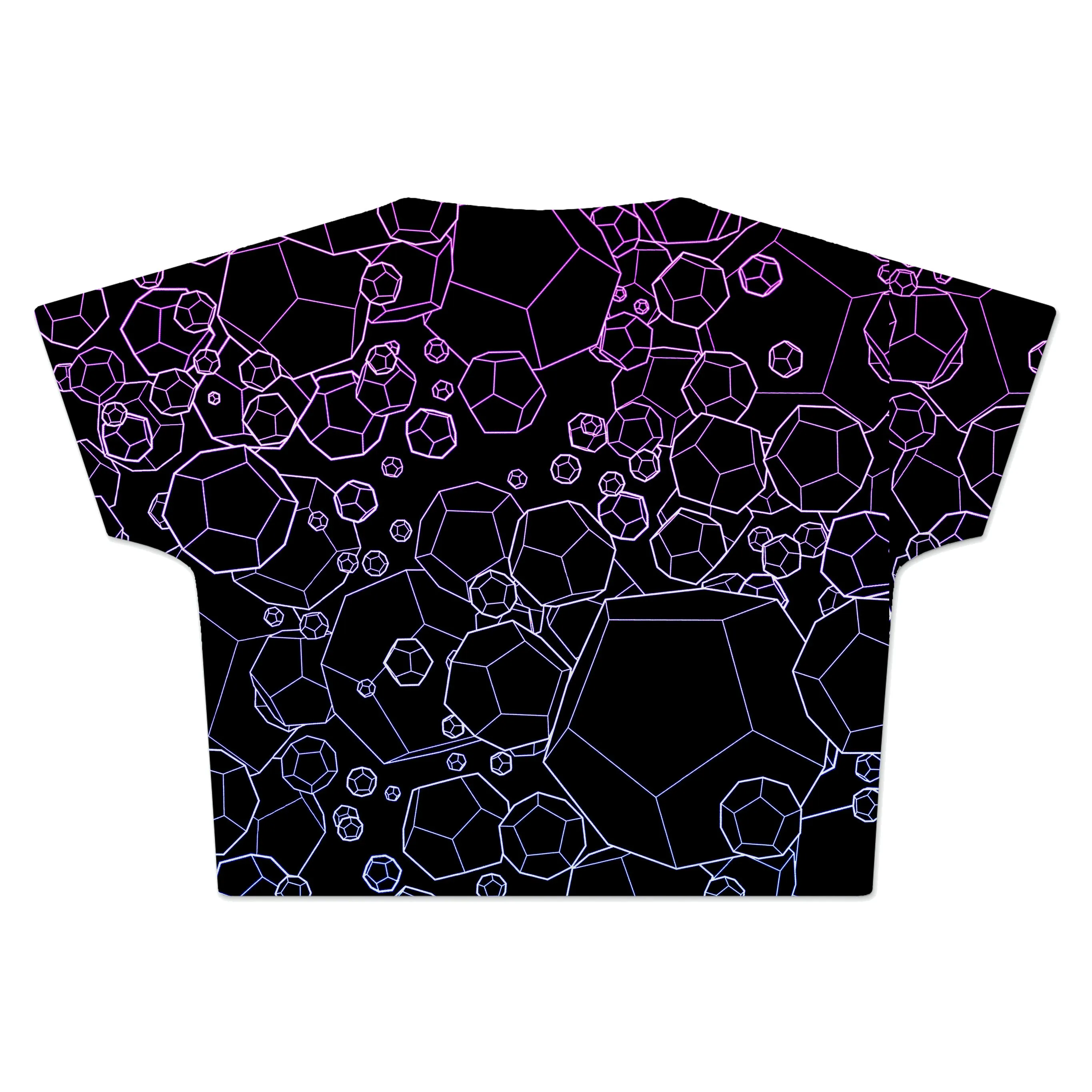 Dodecahedron Madness Cold Crop Tee