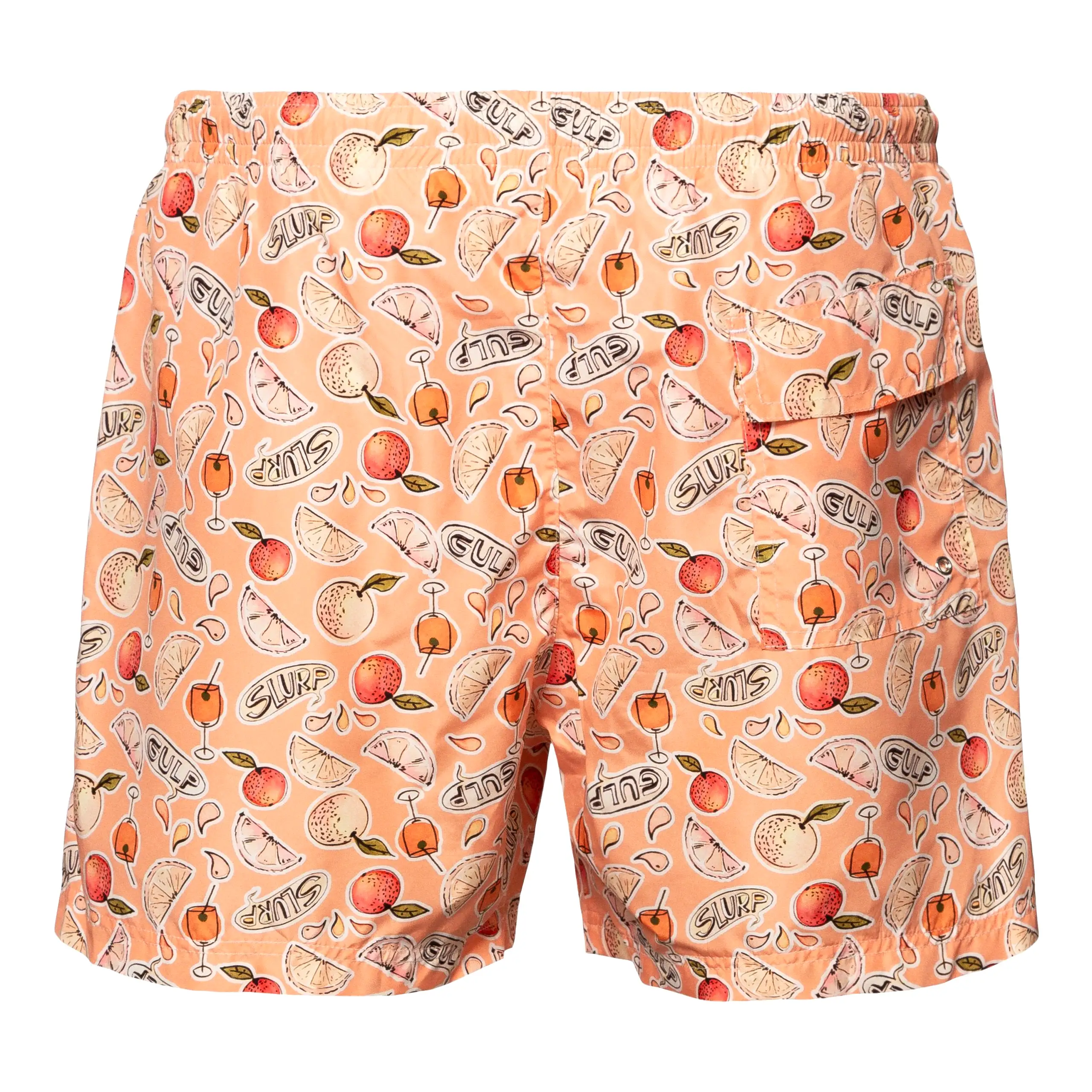 Drink Print Swim Shorts