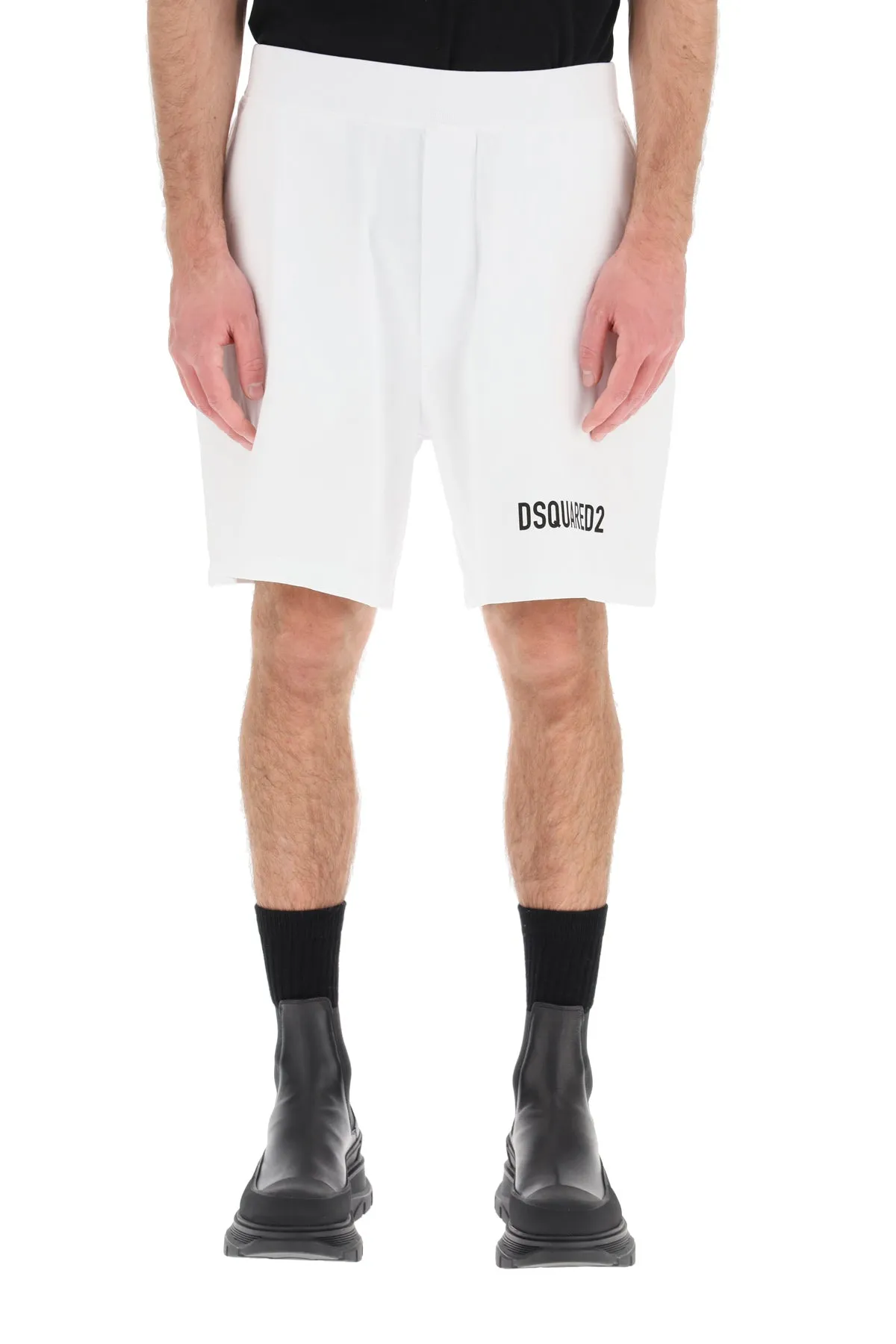 Dsquared2 Logo Print Shorts