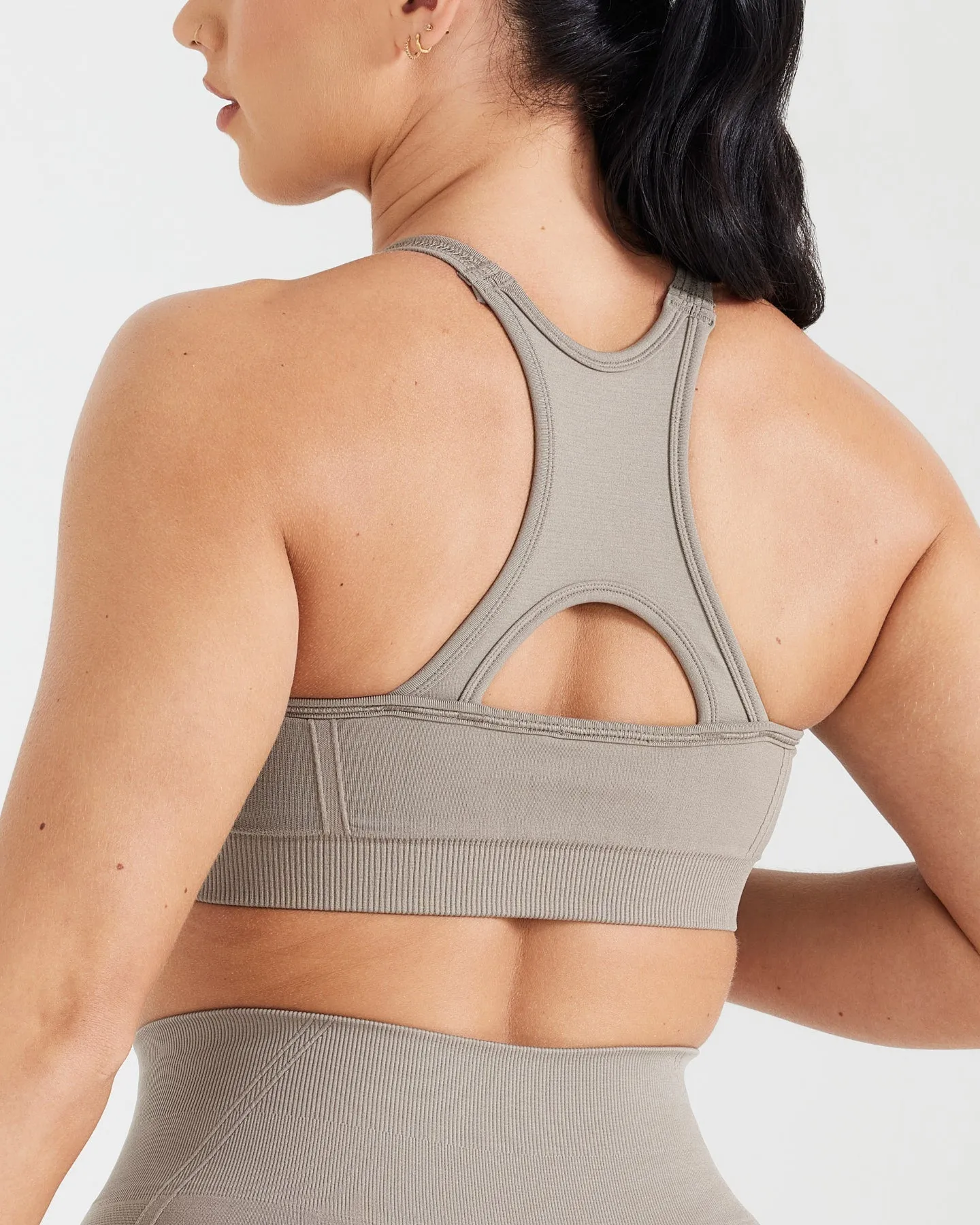 Effortless Seamless High Neck Bralette | Minky