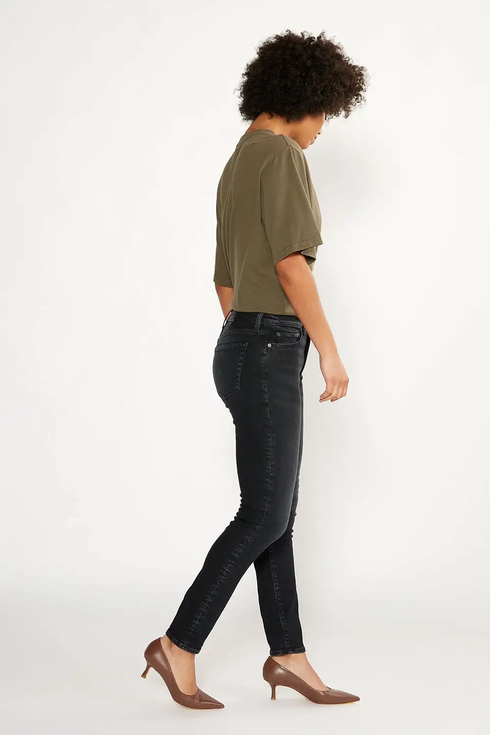 Giselle Mid Rise Skinny