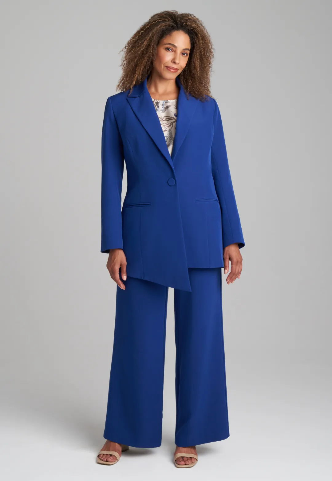 Halona Stretch Knit Pant in Sapphire