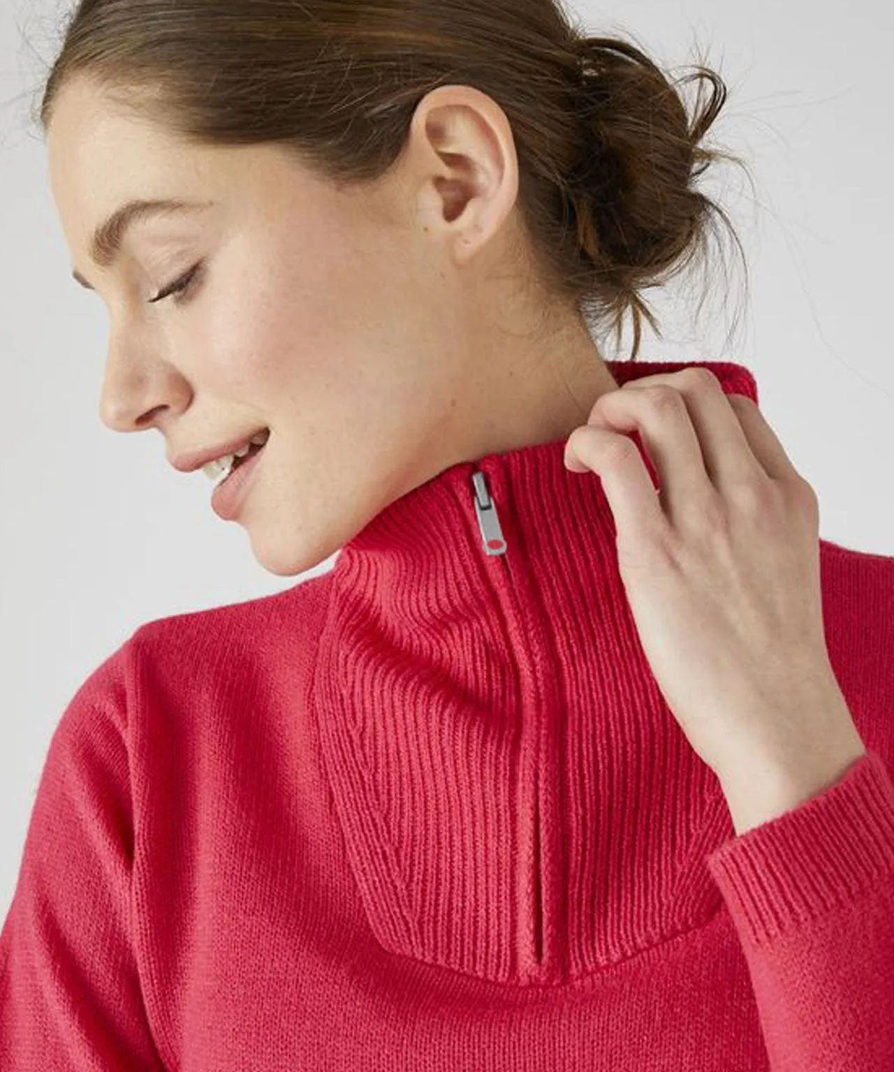 High-neck Jumper