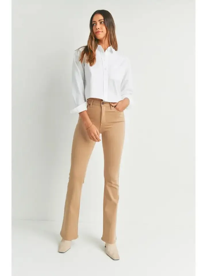 High Rise Skinny Flare