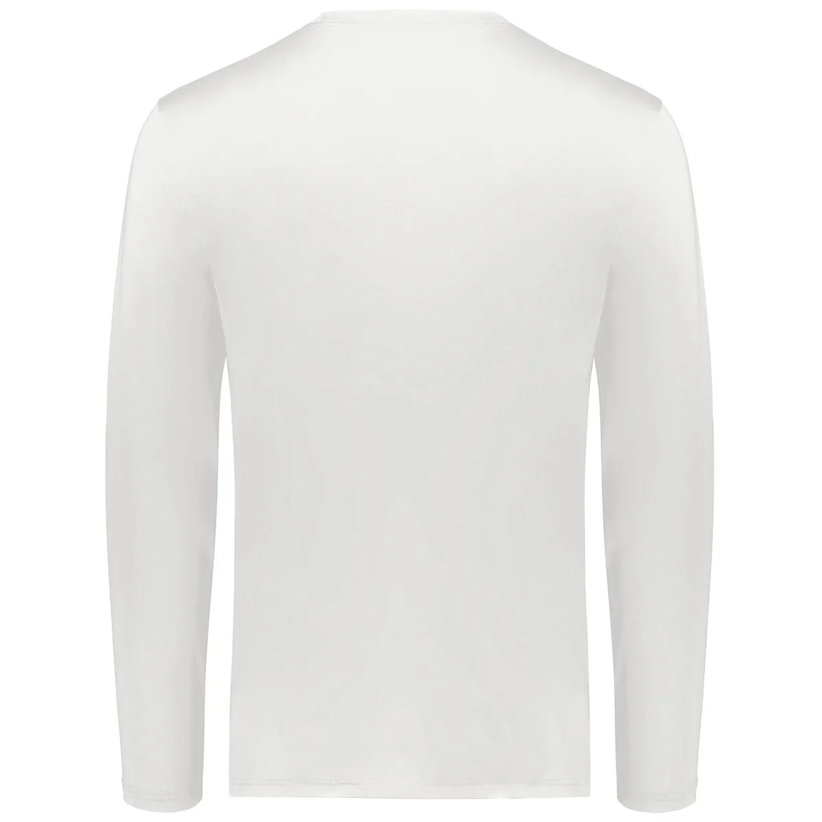 Holloway Men's White Coolcore Essential Long Sleeve Tee