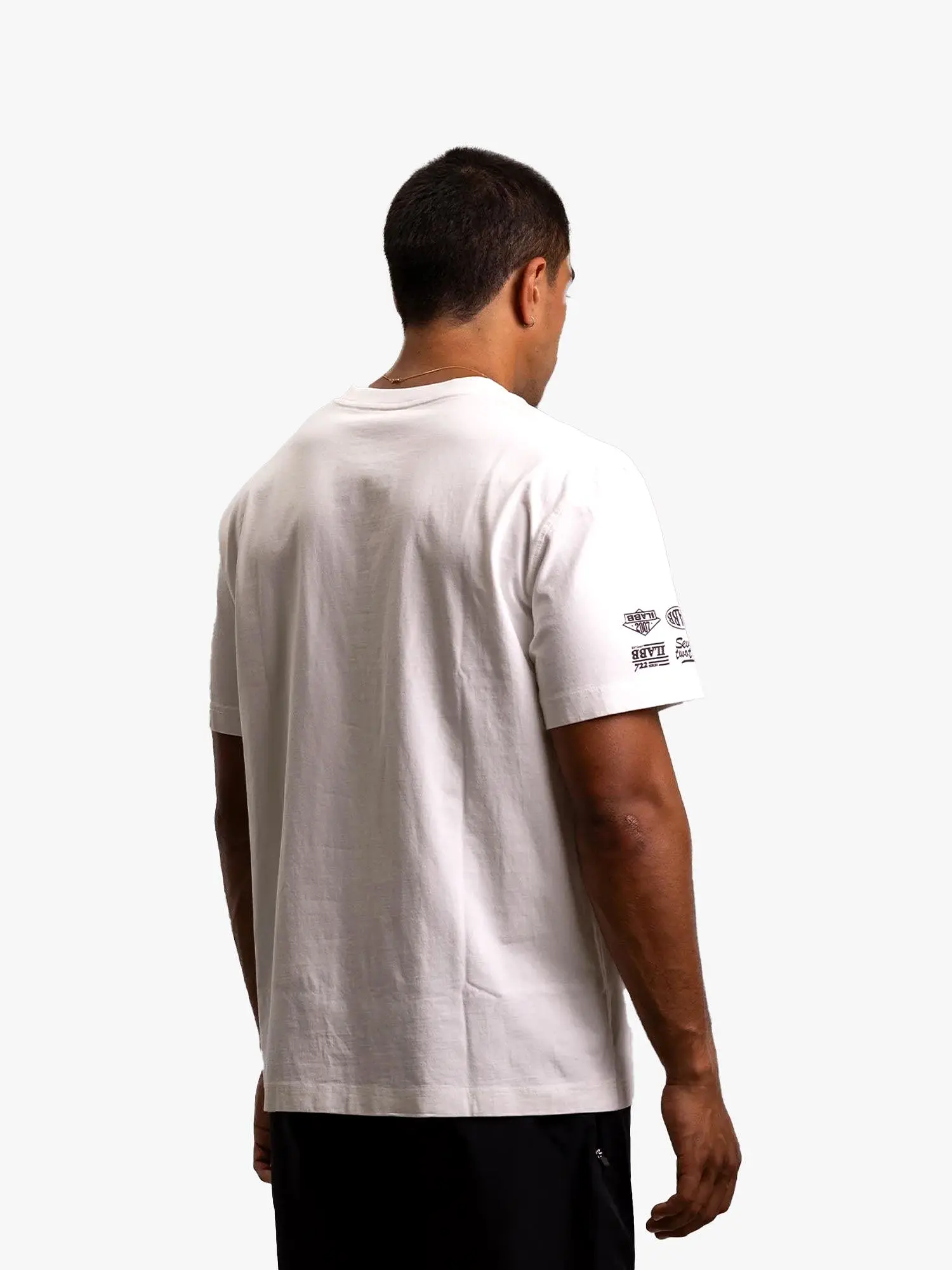 ilabb Race 3.0 Oversized Block Tee - Washed Chalk