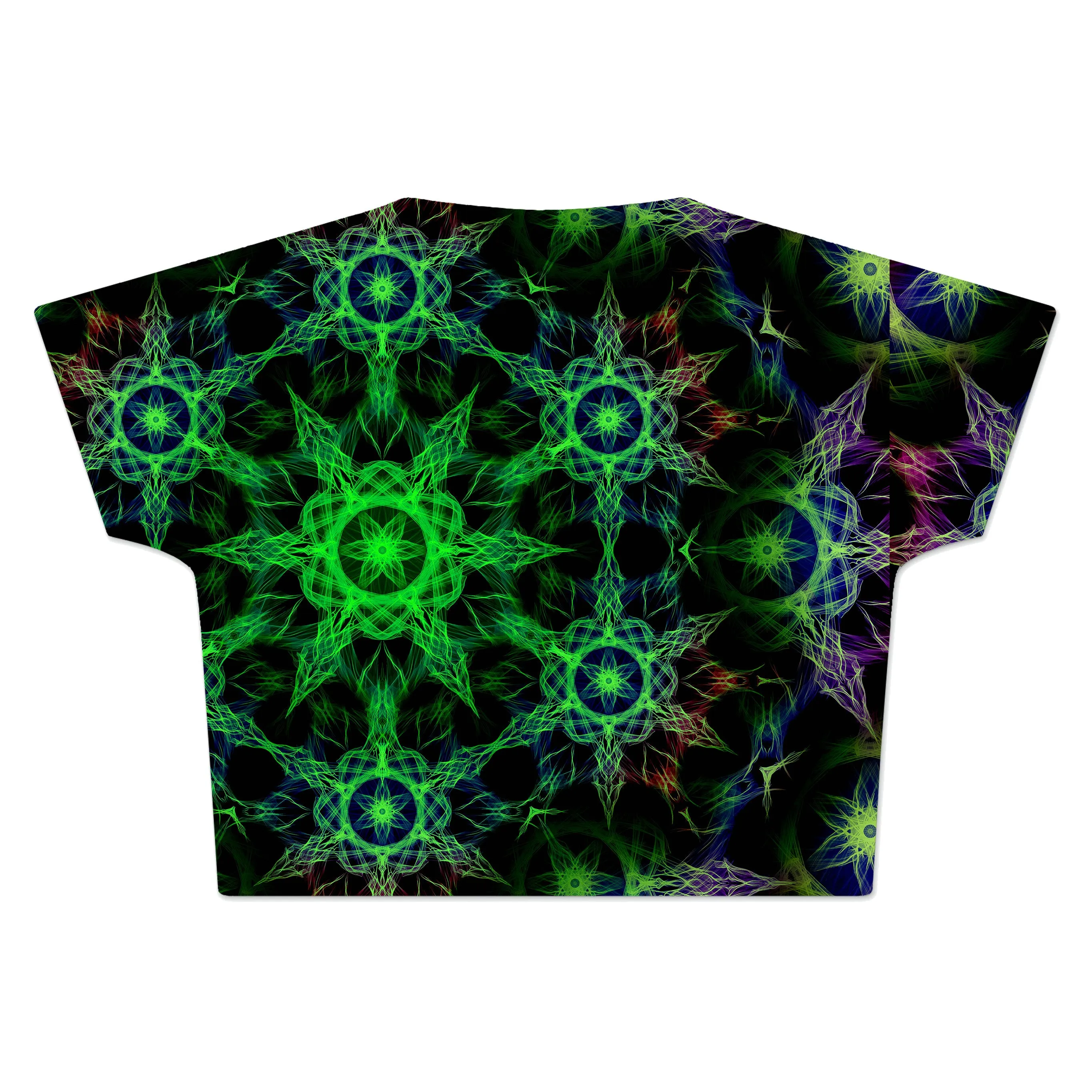 Kaleidoscope Jungle Crop Tee