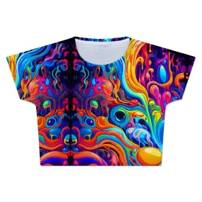 Kandi Swirl Crop Tee