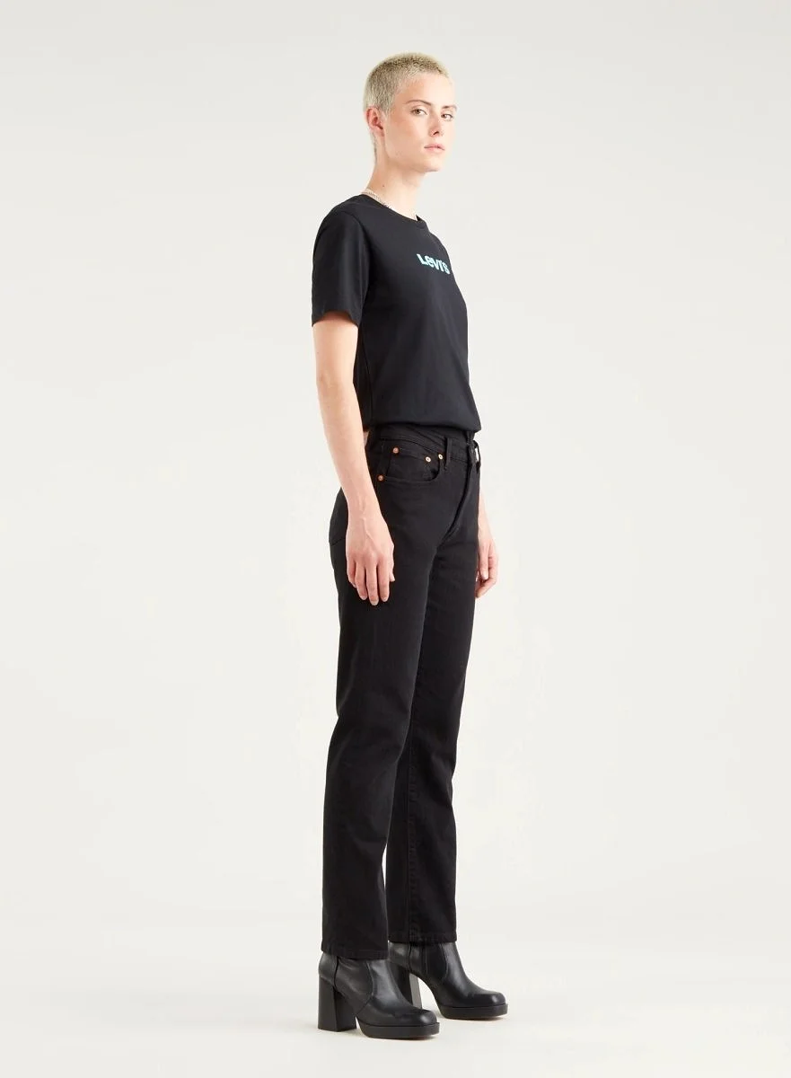 Levi’s 501 Crop Black sprout jeans