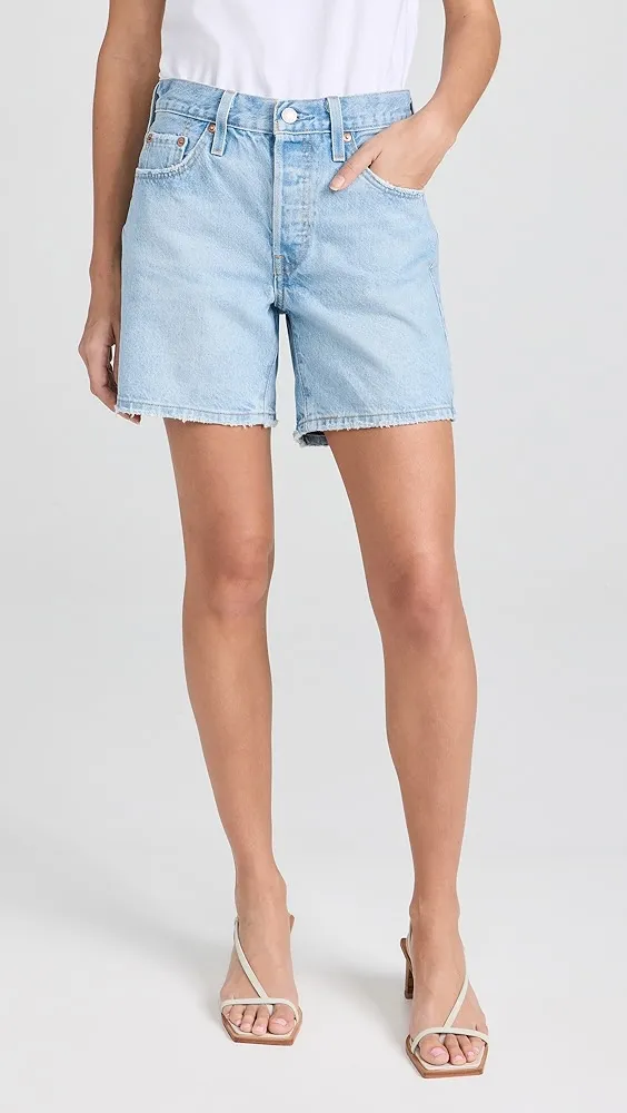 Levi's   501 Mid Thigh Shorts 