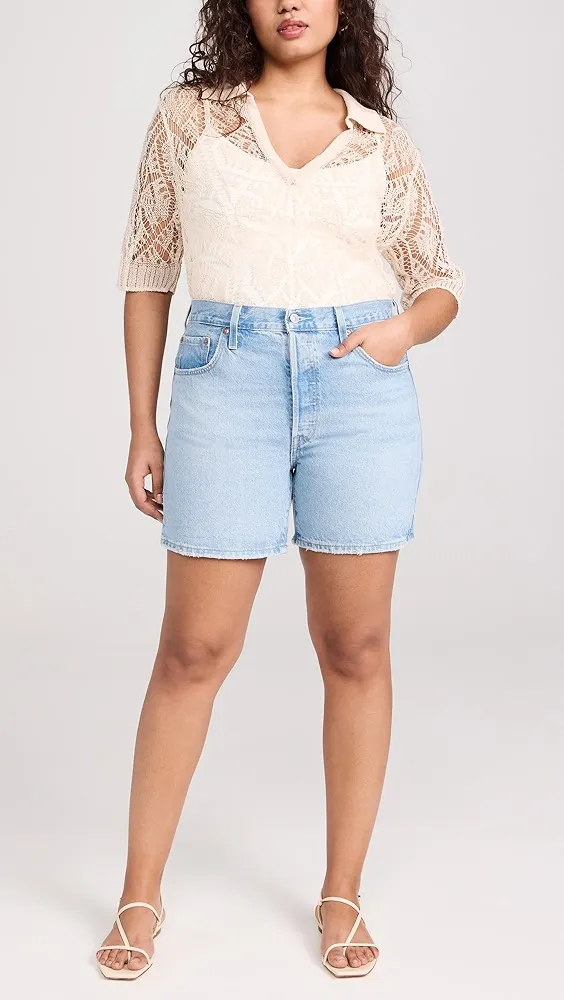 Levi's   501 Mid Thigh Shorts 