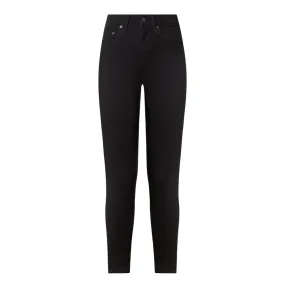 LEVIS 724™ High Rise Skinny Leg Jeans - Black