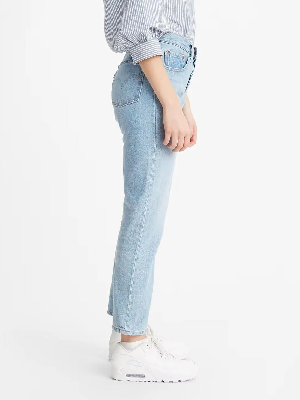 Levi's Jeans Donna 501 Crop 36200 Chiaro