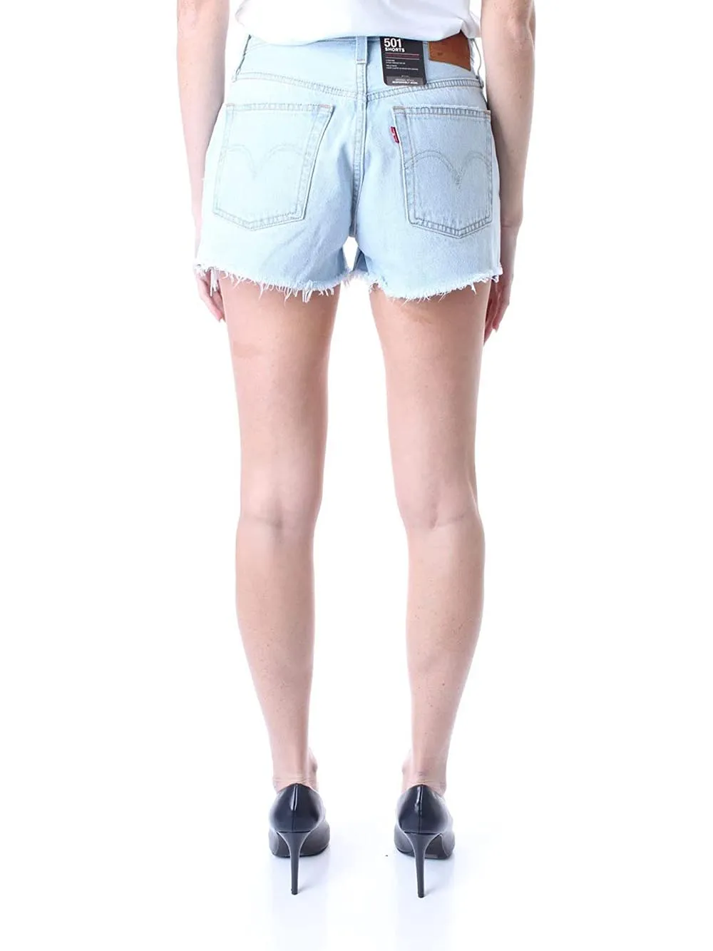 Levi's Short Donna 501 Original Short 56327 Chiaro