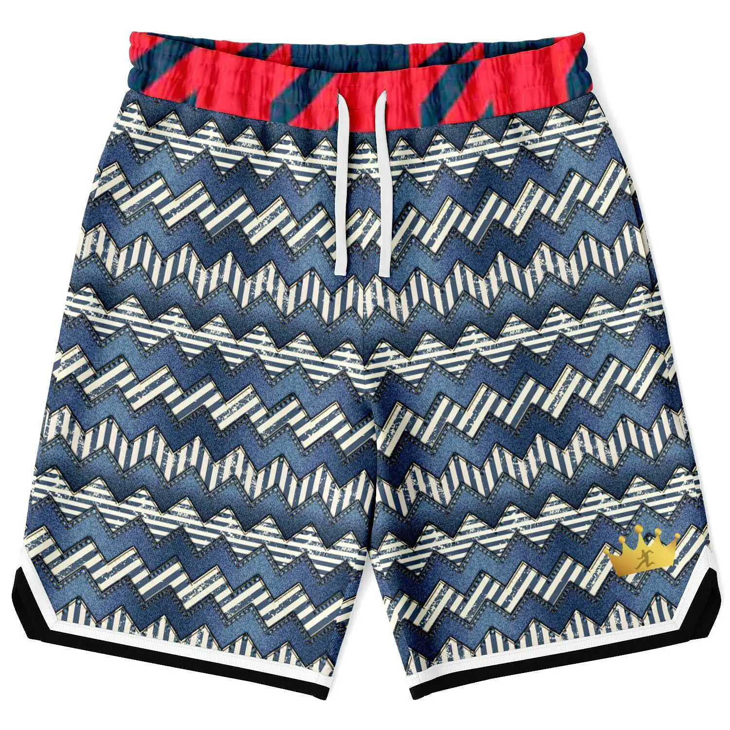 Liberty Pebble Unisex Basketball Shorts (Unisex)