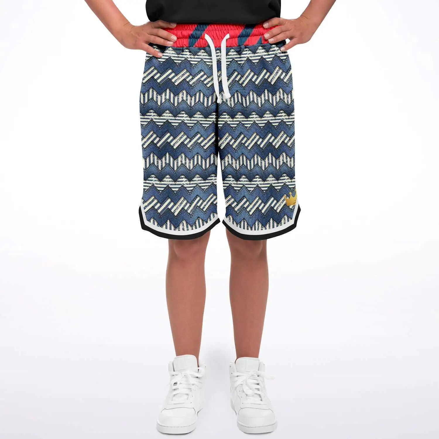 Liberty Pebble Unisex Basketball Shorts (Unisex)