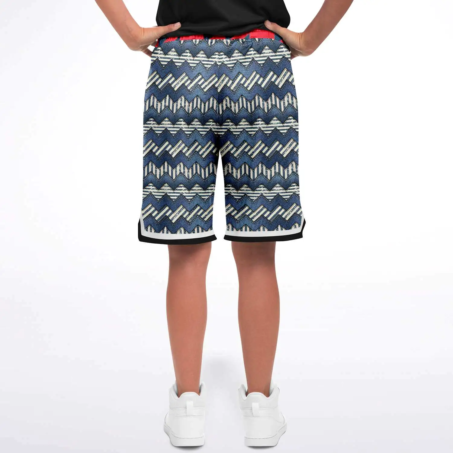 Liberty Pebble Unisex Basketball Shorts (Unisex)