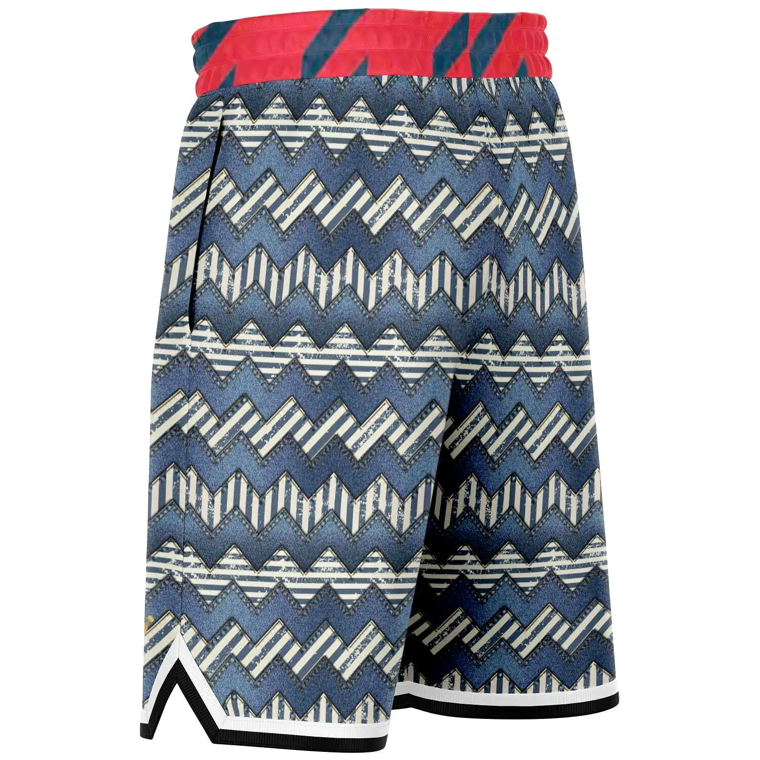 Liberty Pebble Unisex Basketball Shorts (Unisex)