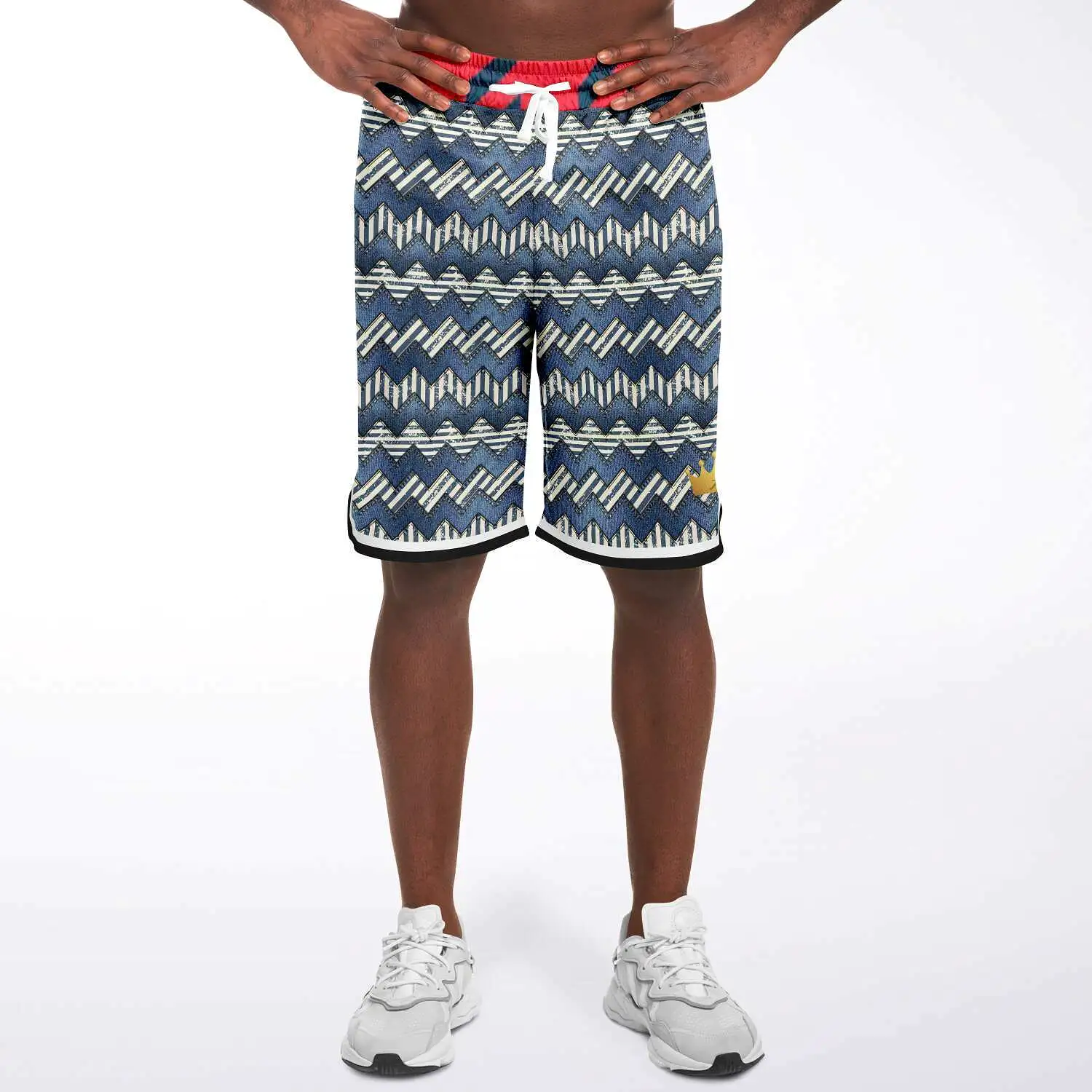 Liberty Pebble Unisex Basketball Shorts (Unisex)