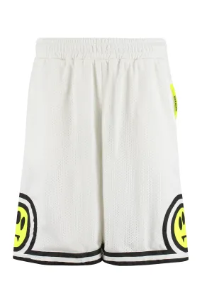 Logo Print Track Shorts