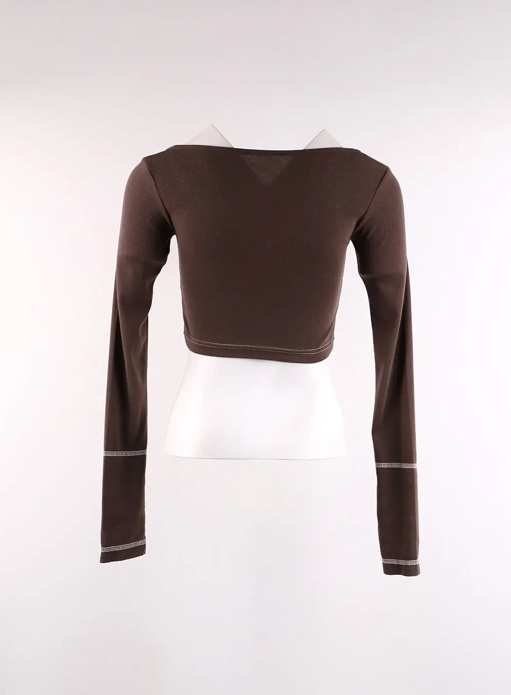 Long Sleeve Crop Top CF401