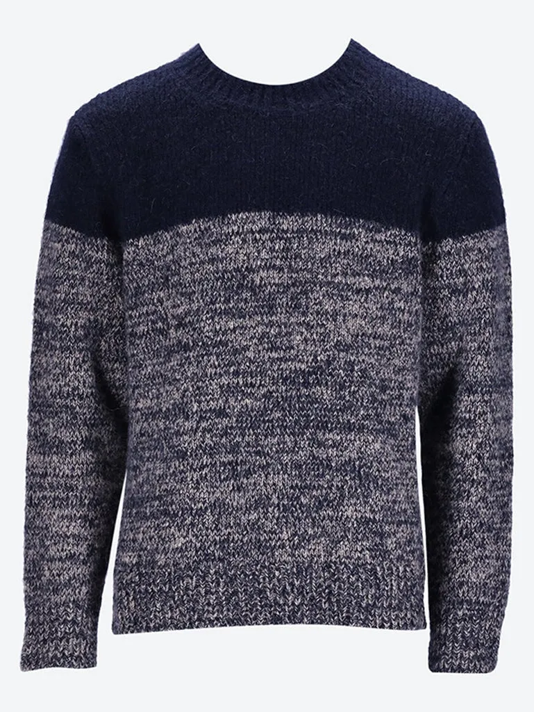 Loose crew neck sweater crewneck