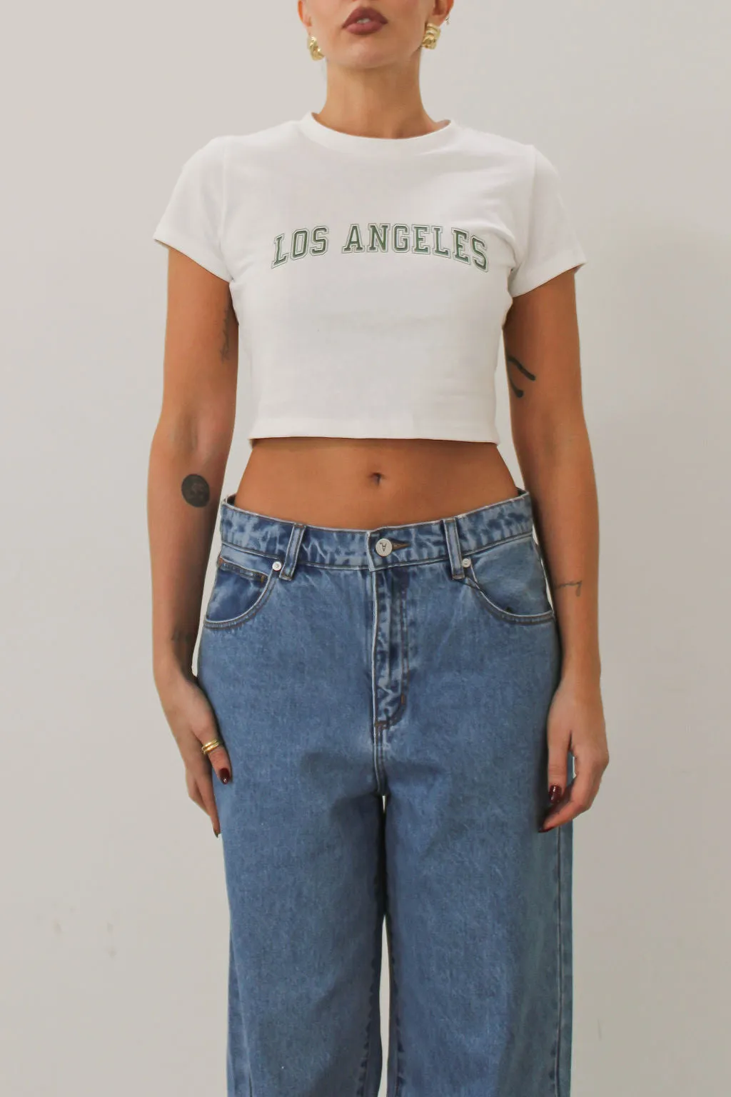 Los Angeles Crop Tee