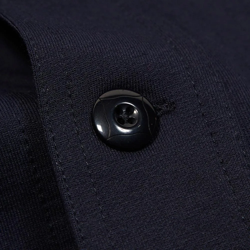 MA.Strum Button Front Mid-Weight FleeceMidnight