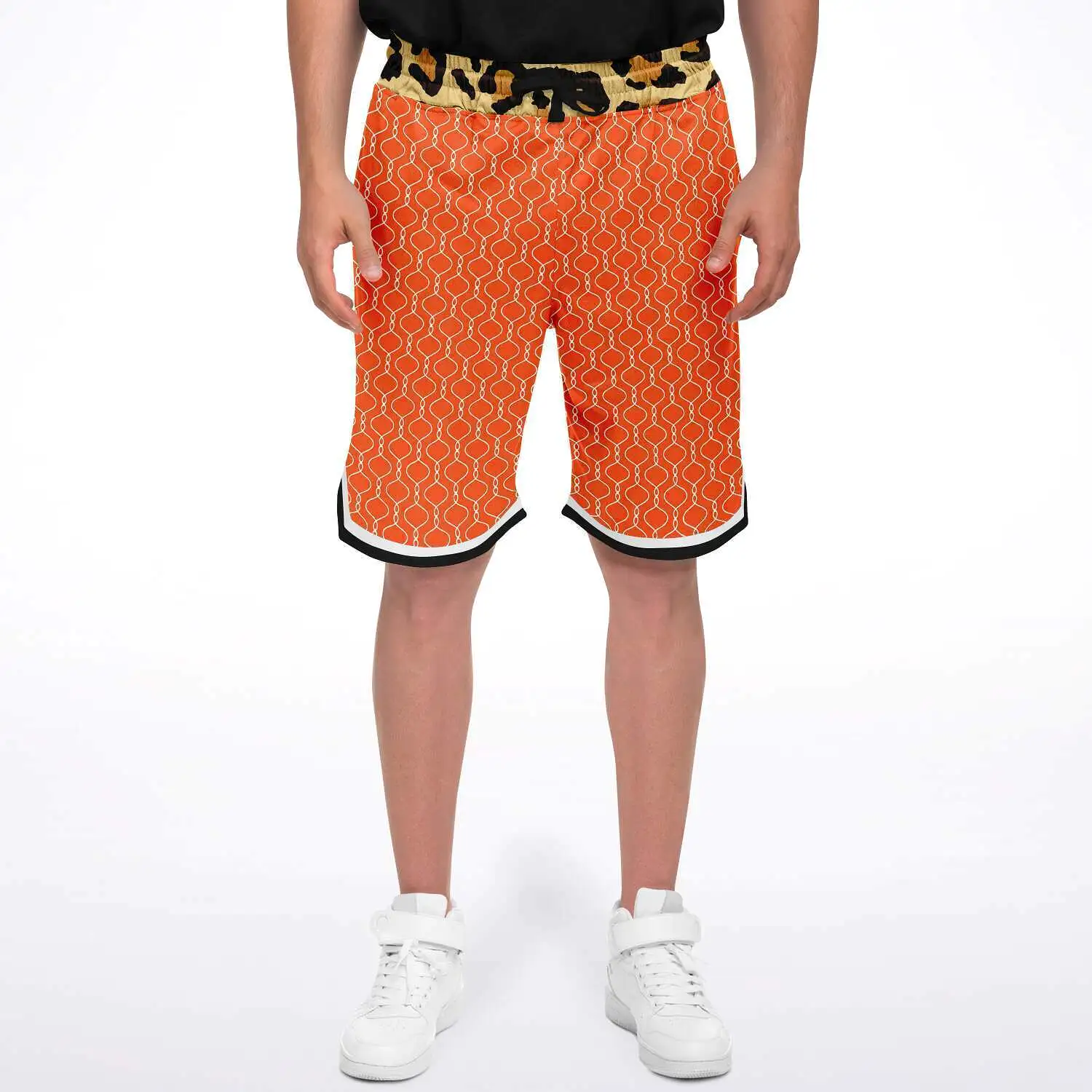 Me So Leopard Unisex Basketball Shorts