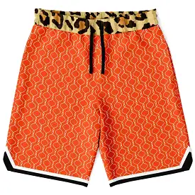 Me So Leopard Unisex Basketball Shorts