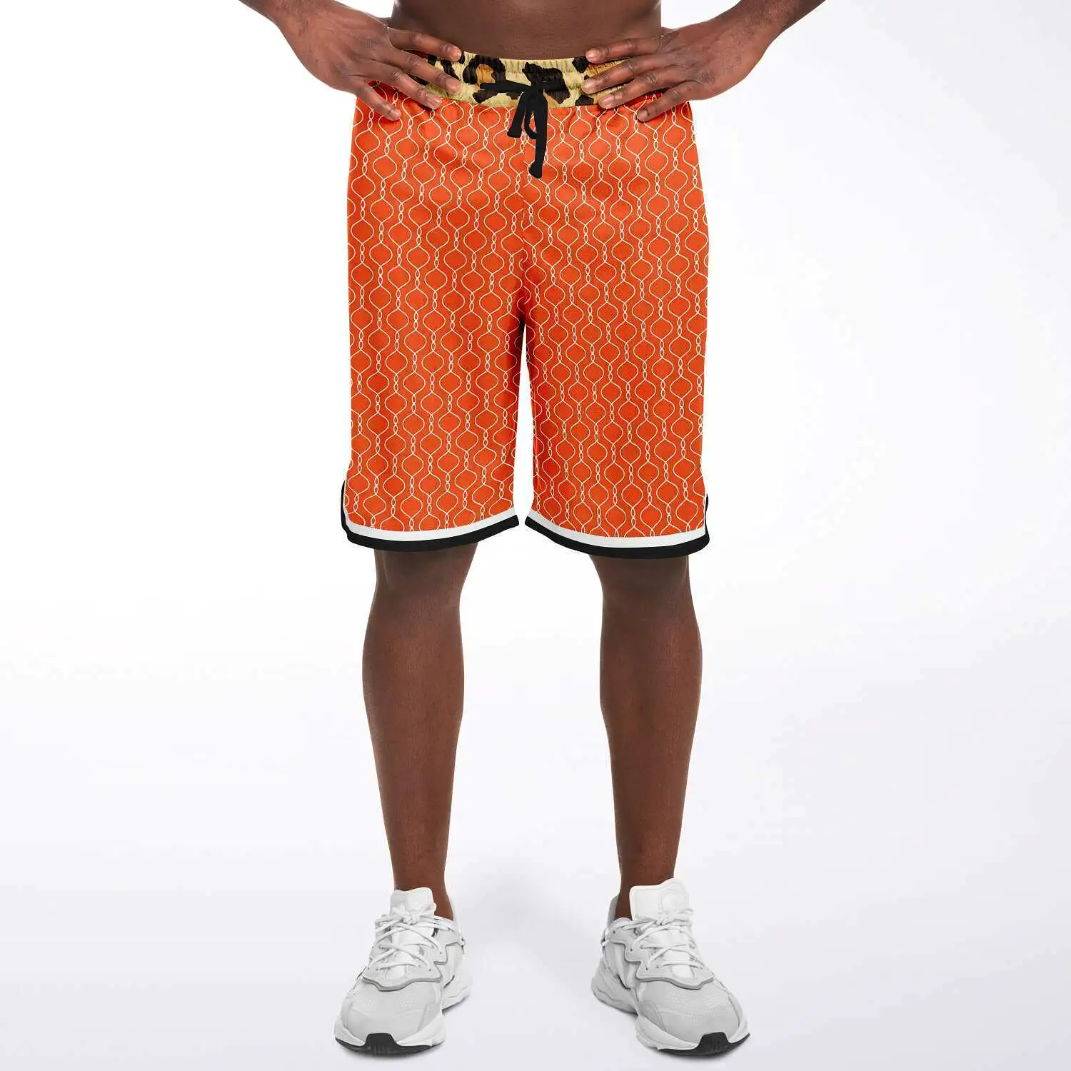 Me So Leopard Unisex Basketball Shorts