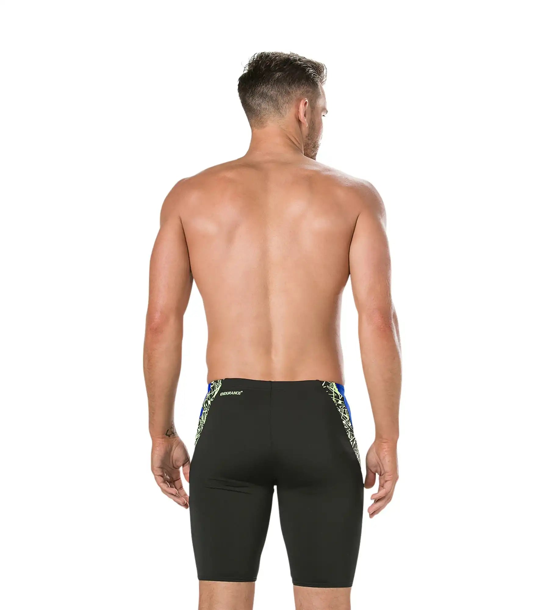 Men's Endurance Boom Splice Jammer - Black & Bright Zest