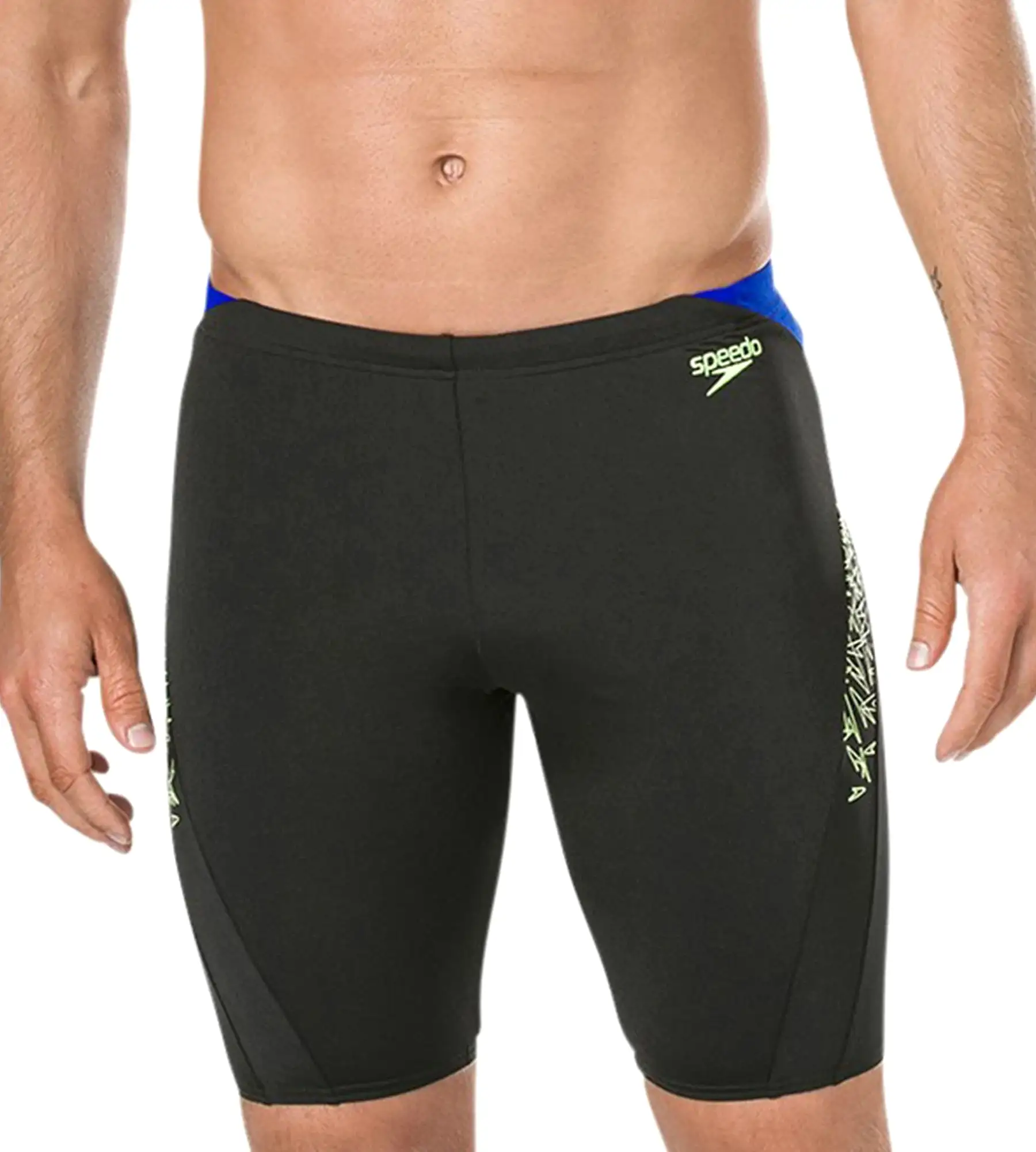 Men's Endurance Boom Splice Jammer - Black & Bright Zest