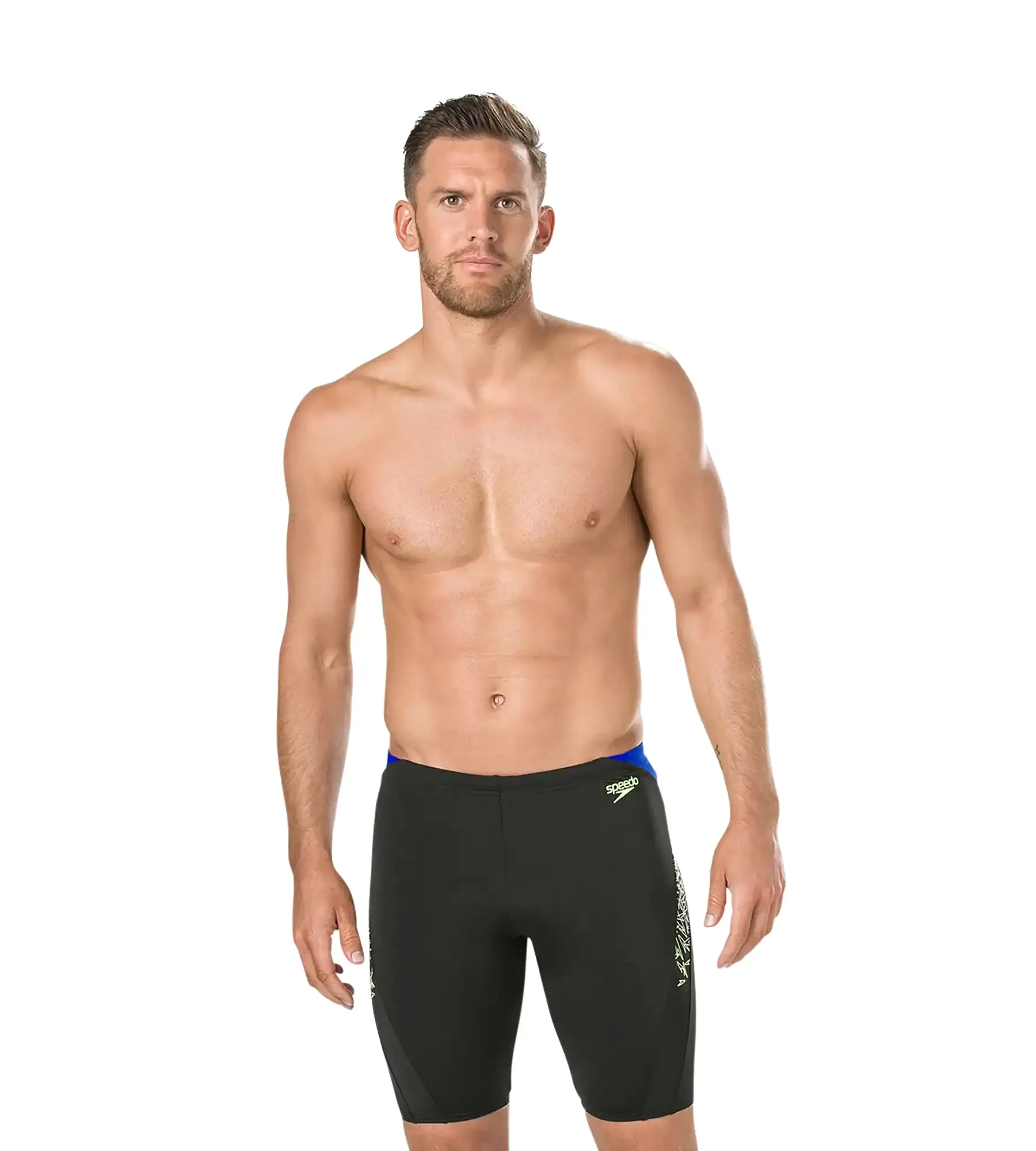 Men's Endurance Boom Splice Jammer - Black & Bright Zest