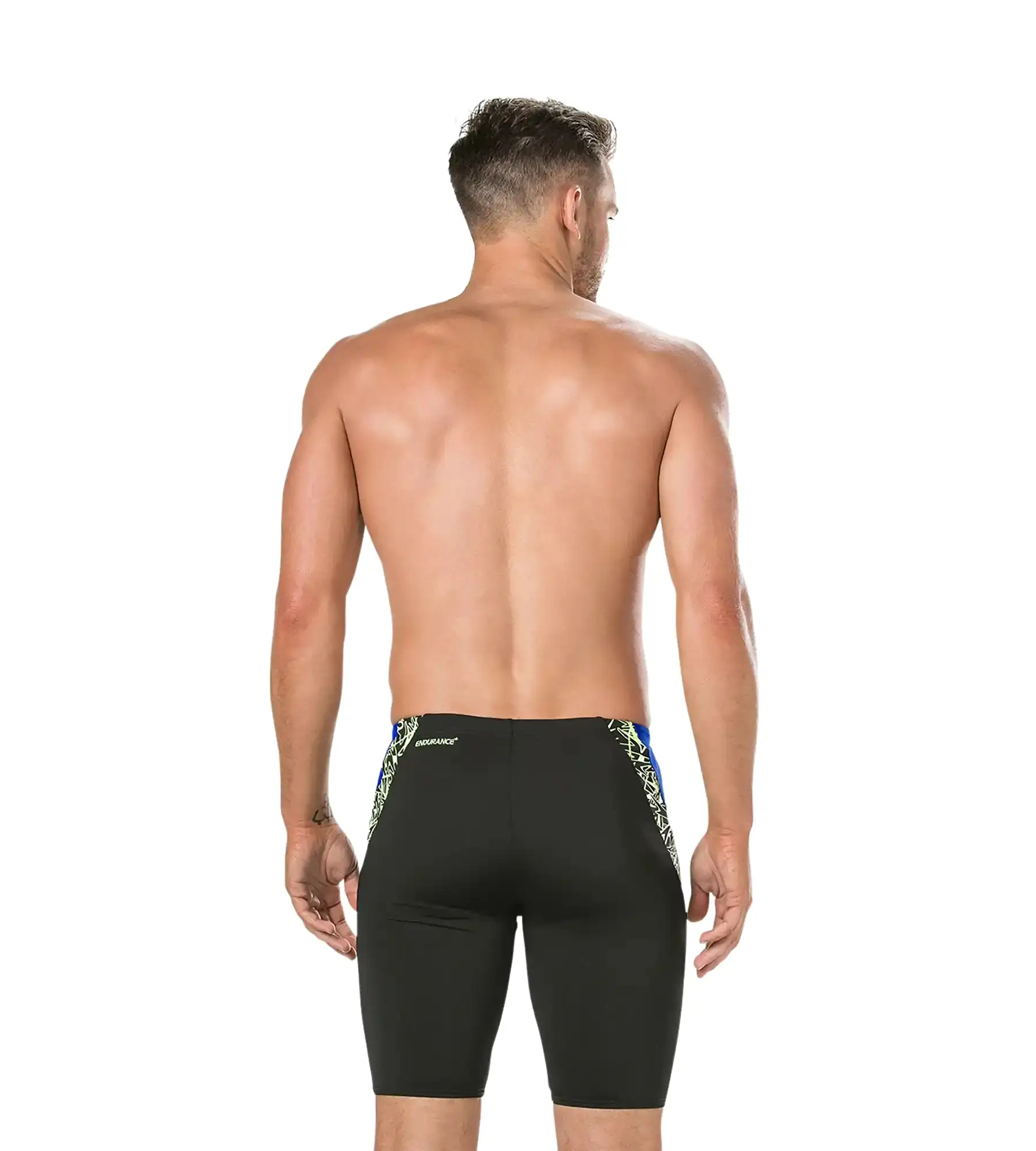 Men's Endurance Boom Splice Jammer - Black & Bright Zest